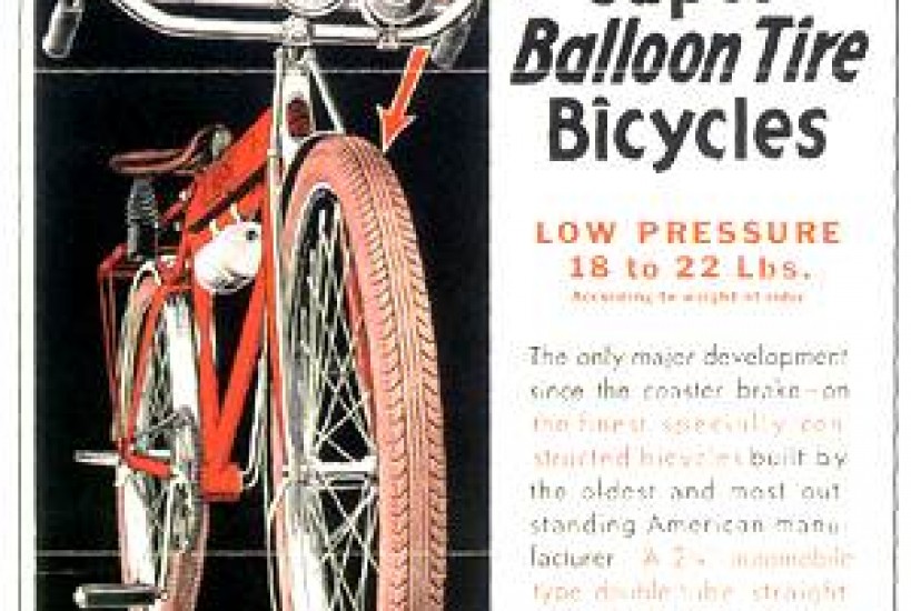 balloon tires bike