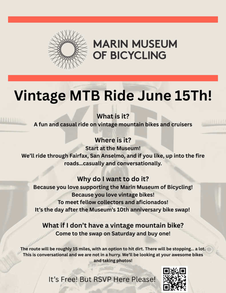 Vintage Mountain Bike and Cruiser Ride